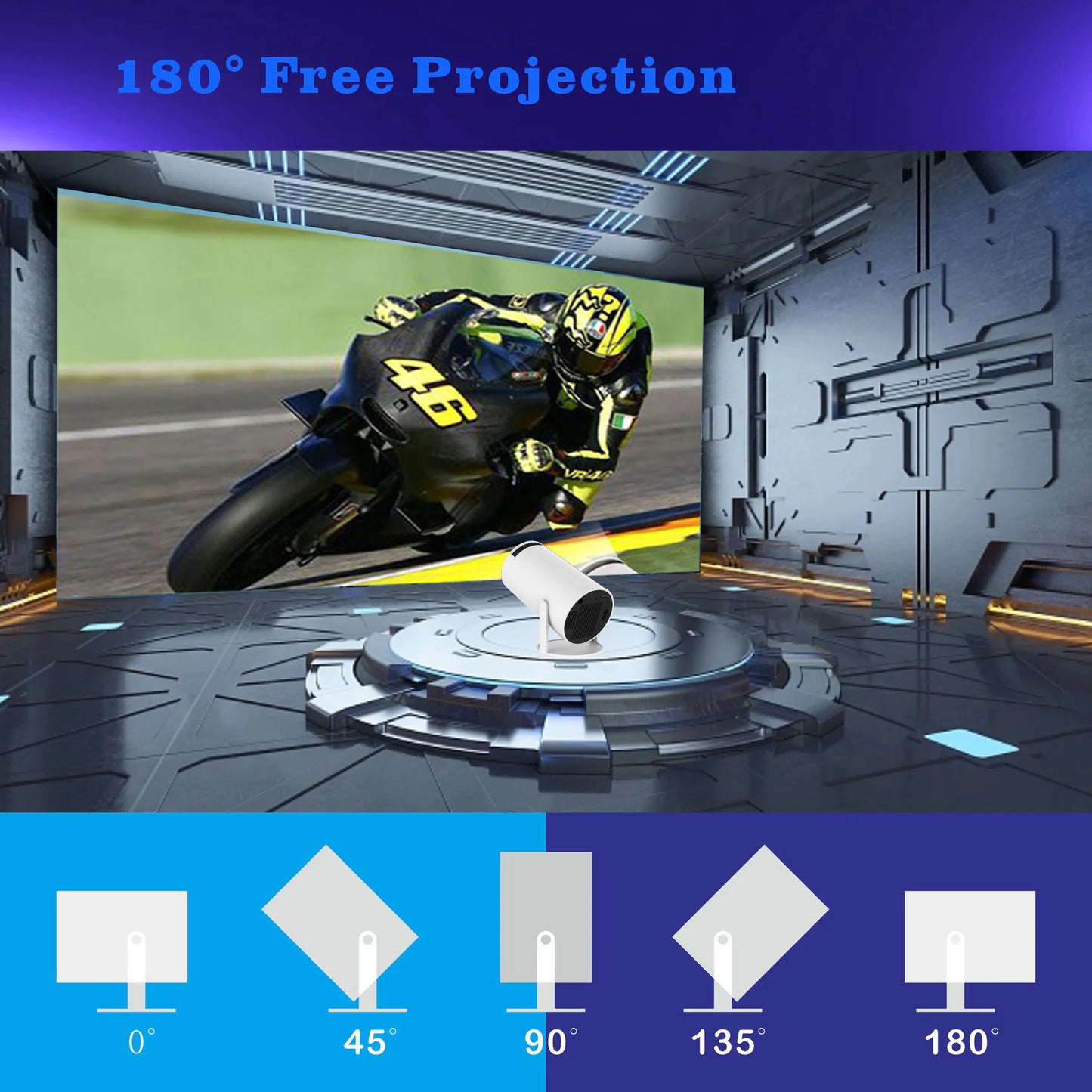 Compact 4K "Anywhere" Cinema Projector